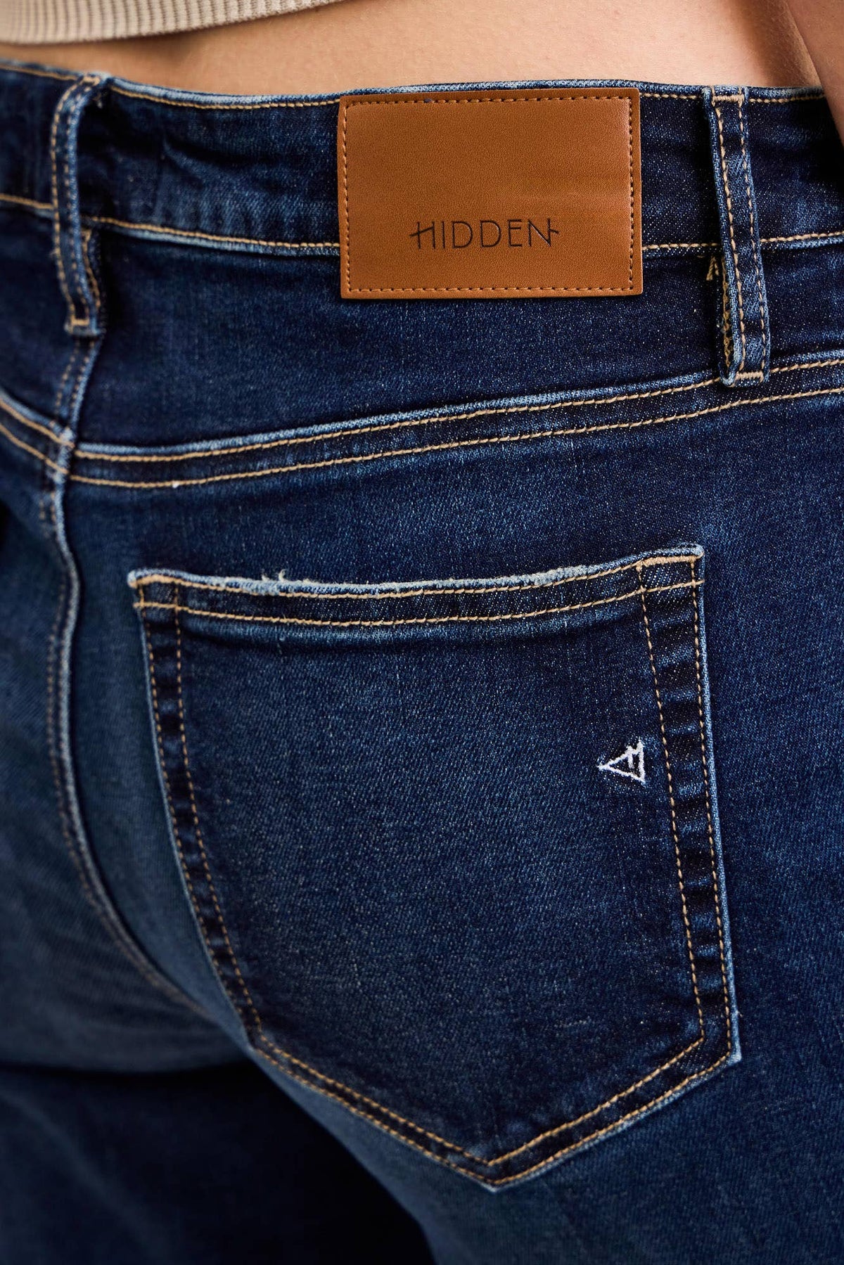 Hidden Dark Wash Cigarette Skinny