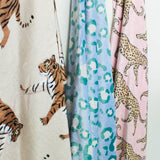 Minky Plush Throw Blanket - Leopard