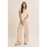 Breezy Cotton Open Knit Vest
