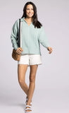 Collared Sweatshirt