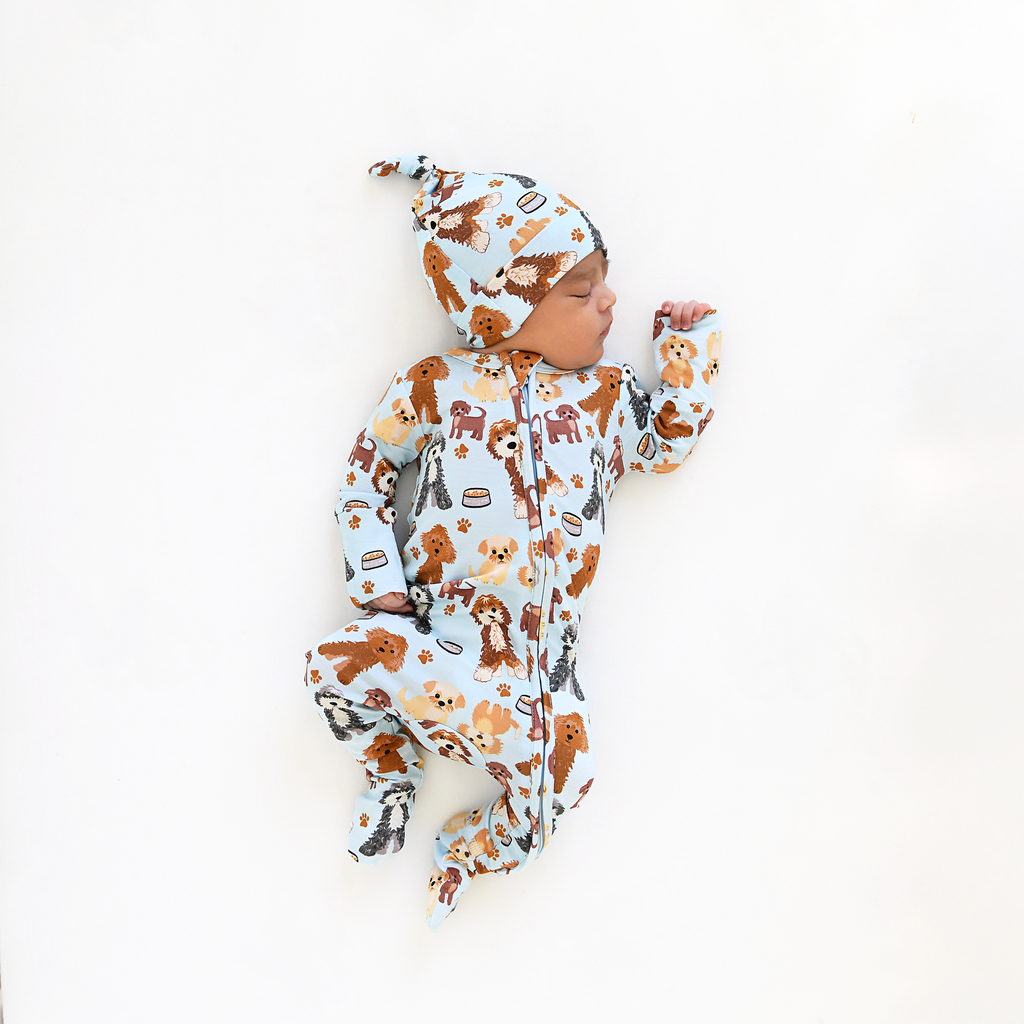 Griffin Zip Bamboo Baby Doodle Sleepies Little Outfit