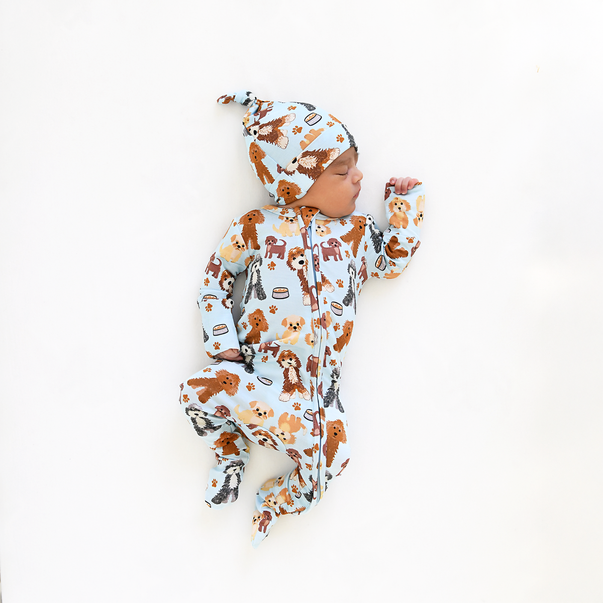 Griffin Zip Bamboo Baby Doodle Sleepies Little Outfit
