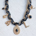 Wild West Desert Charm Scarf Necklace