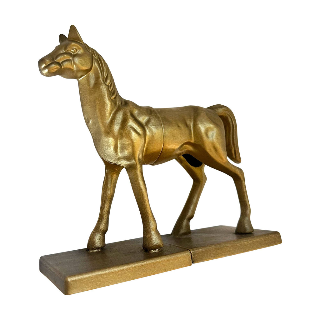 Fox Run Horse Decorative Bookend Set, 4.5" x 3.75" x 9"