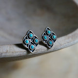 Lucia Turquoise Stud Earrings