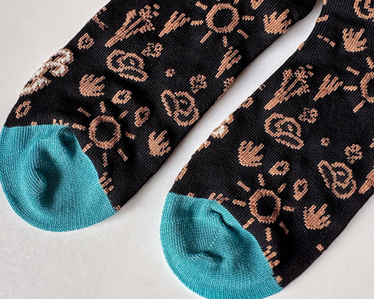 Grasslands Western Socks