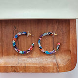 Camy Hoops - Fiesta // Earrings, Jewelry, Gifts