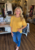 Loose Tee with Accent