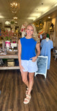 Sleeveless Cotton Top