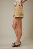 High Waisted Twill Shorts
