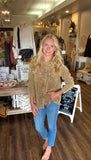 Corduroy Button Up Top