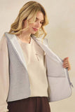Cozy Comfort Fleece Full Zip Mock Neck Vest