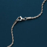 Waterproof Men's Rope Chain 3mm