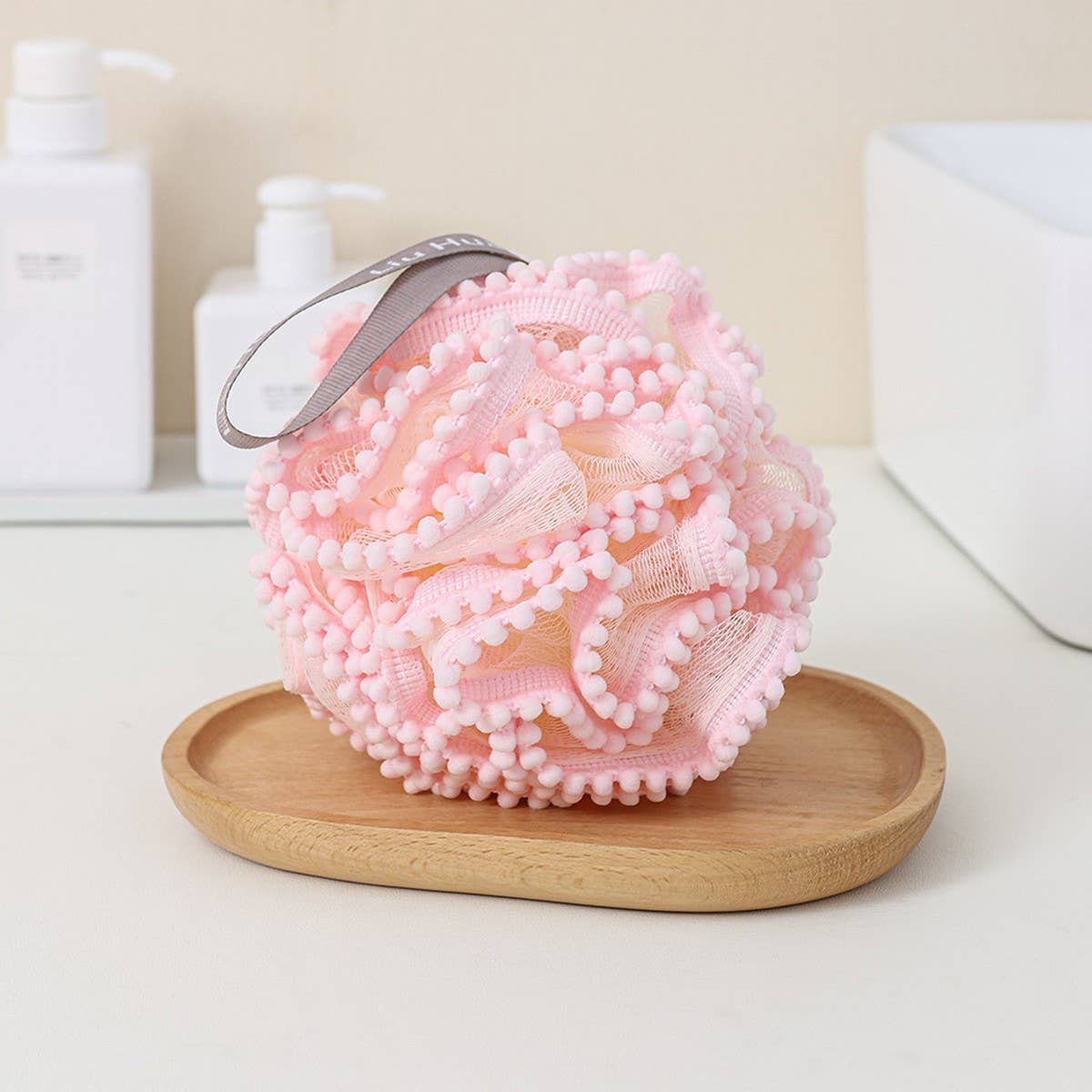 LARGE BATH POUF
