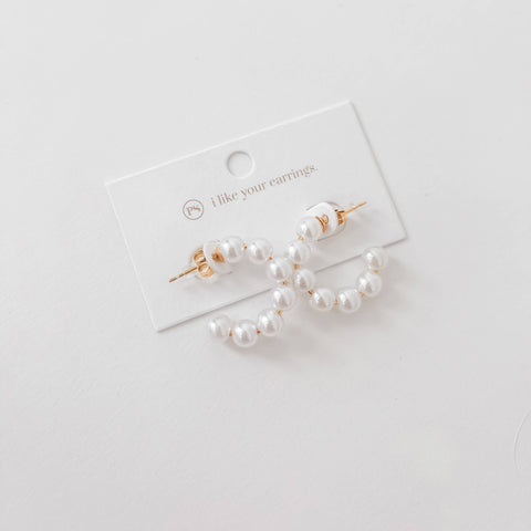 Ariel Hoop Earrings WATERPROOF