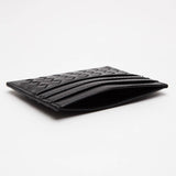 Vegan Leather Woven Braided Card Wallet