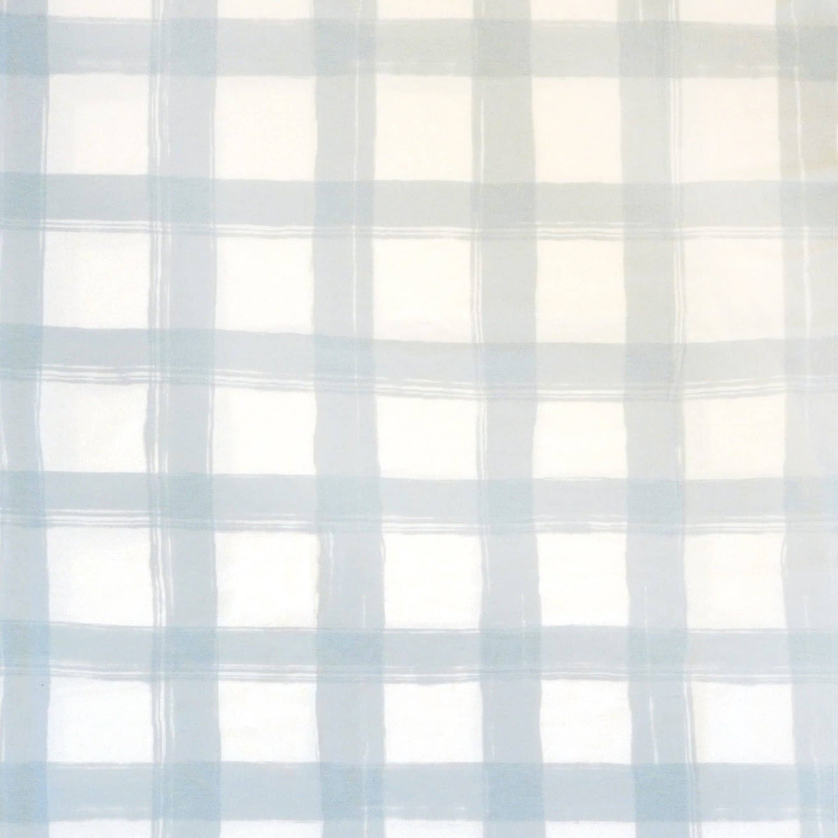 Extra Soft Stretchy Knit Swaddle Blanket: French Gingham