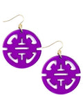 Traveling Resin Drop Earring