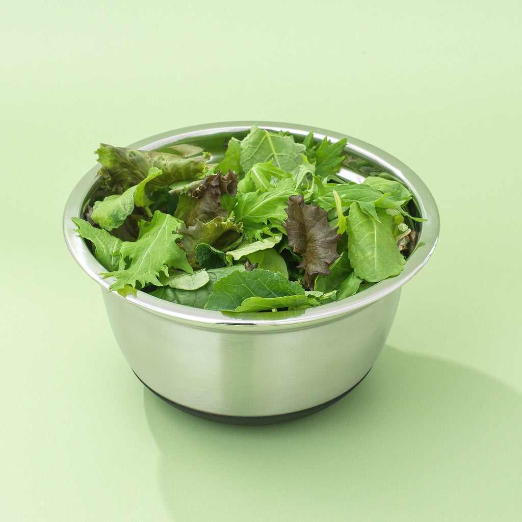 JoyJolt Stainless Steel Bowls with Lids - Set of 7 - Black