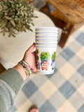 Plants and Bows Reusable Cups