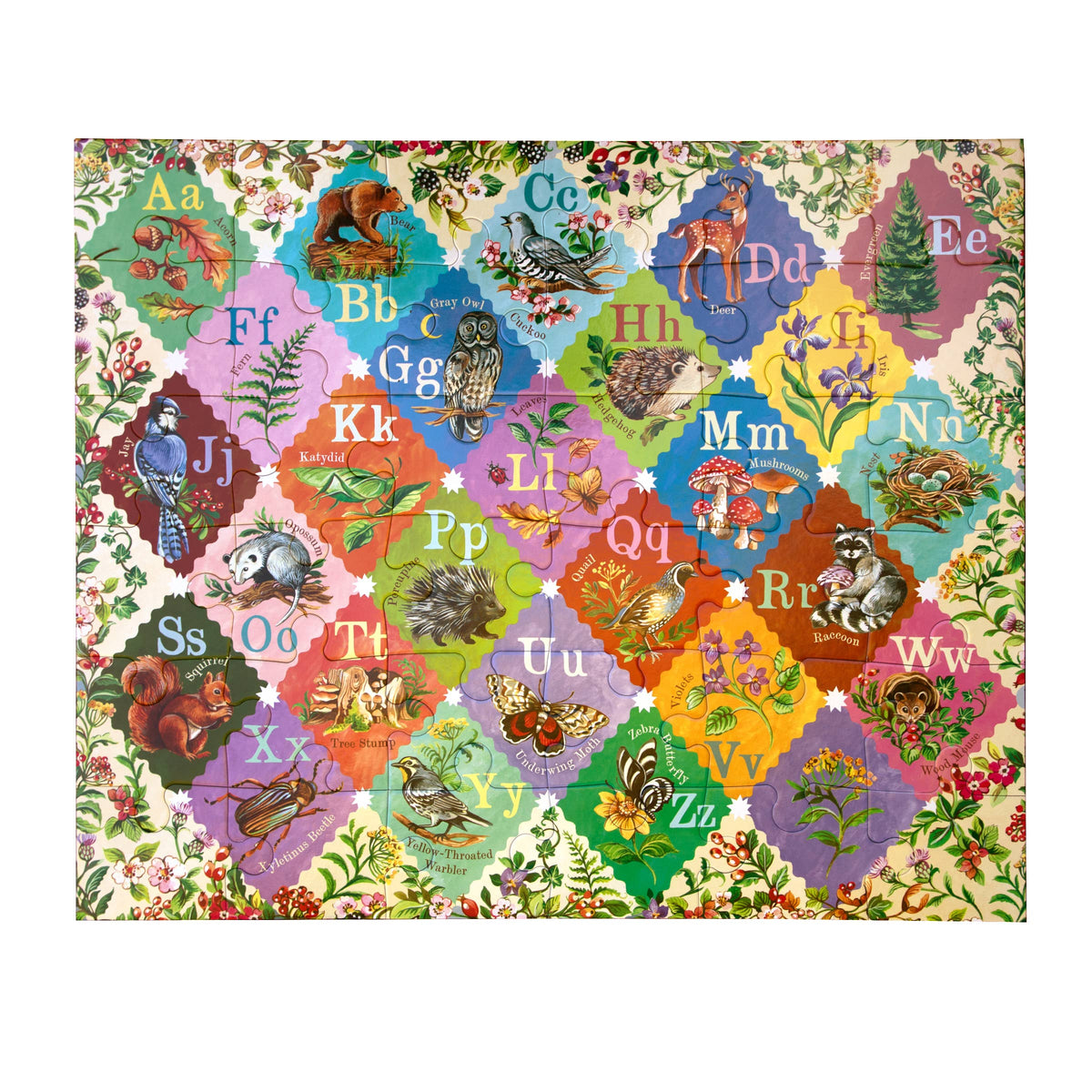 A is for Acorn 36 Piece Giant Puzzle