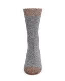 Men's Fancy Heels Luxuriously Soft Cashmere Blend Crew Sock