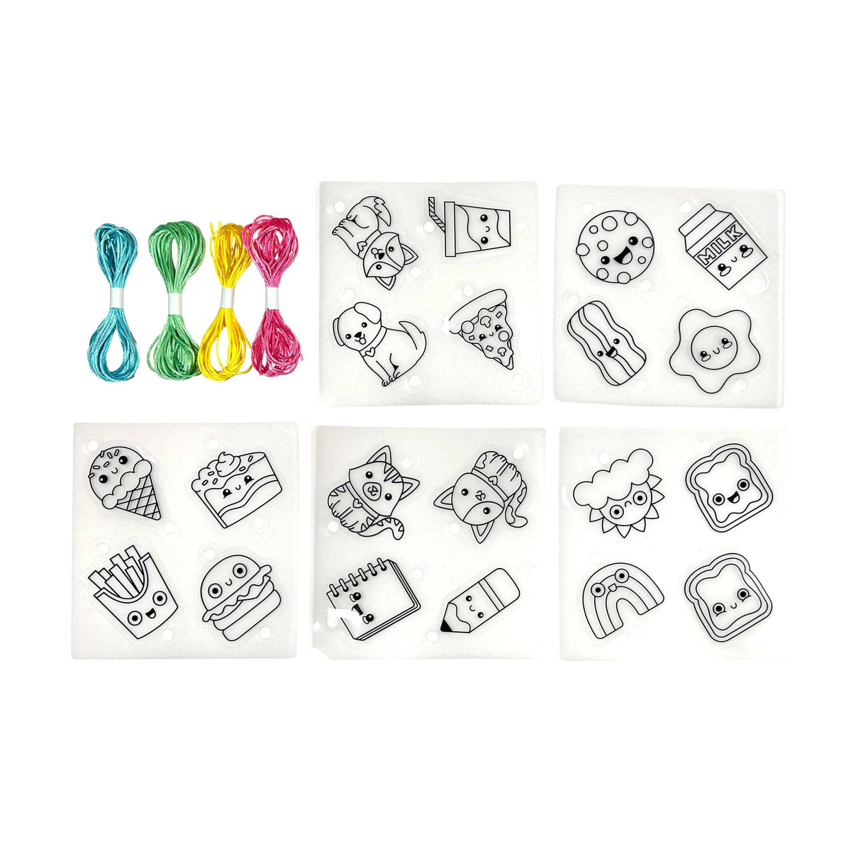 Shrink-Its!: D.I.Y. Shrink Art Bracelet Kit - B.F.F. (24 PC