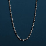 Waterproof Men's Rope Chain 3mm