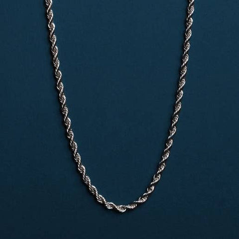 Waterproof Men's Rope Chain 3mm