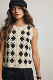 Crochet Diamond Pattern Vest