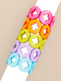 Resin Clover Bracelet