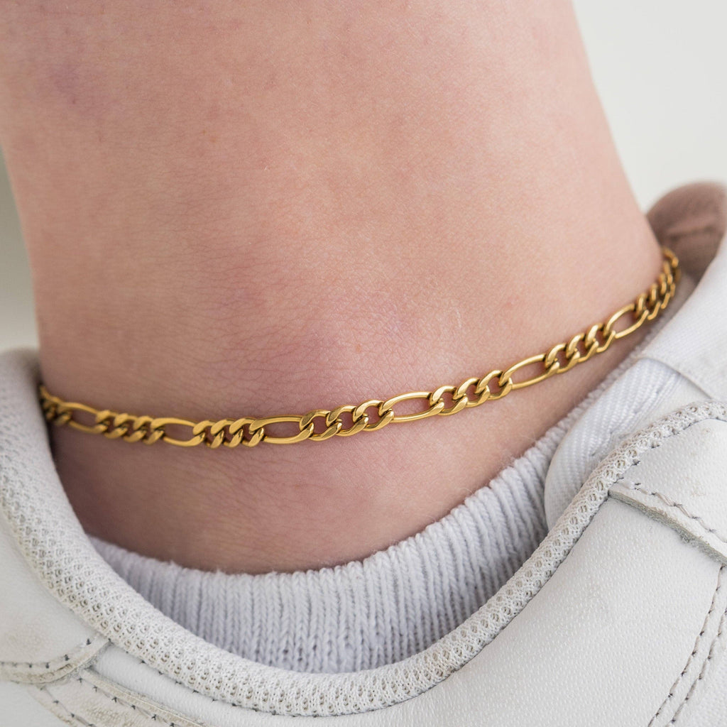 Waterproof Classic Gold Anklet