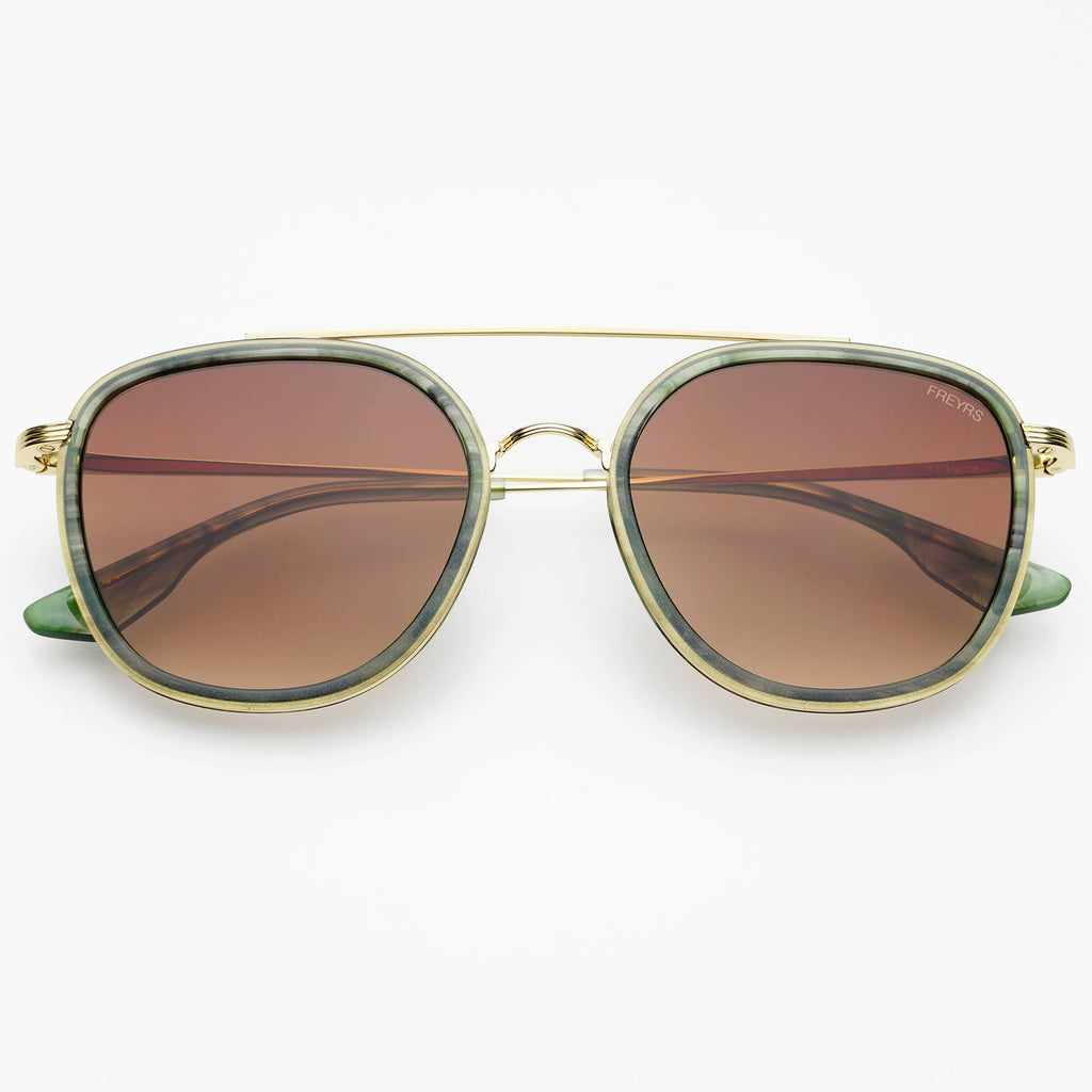 Weston Acetate Round Unisex Sunglasses