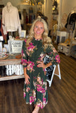 Floral Midi Dress