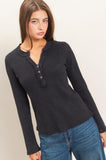 Long Sleeve Henley