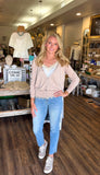 Lace Detail Cardigan Top