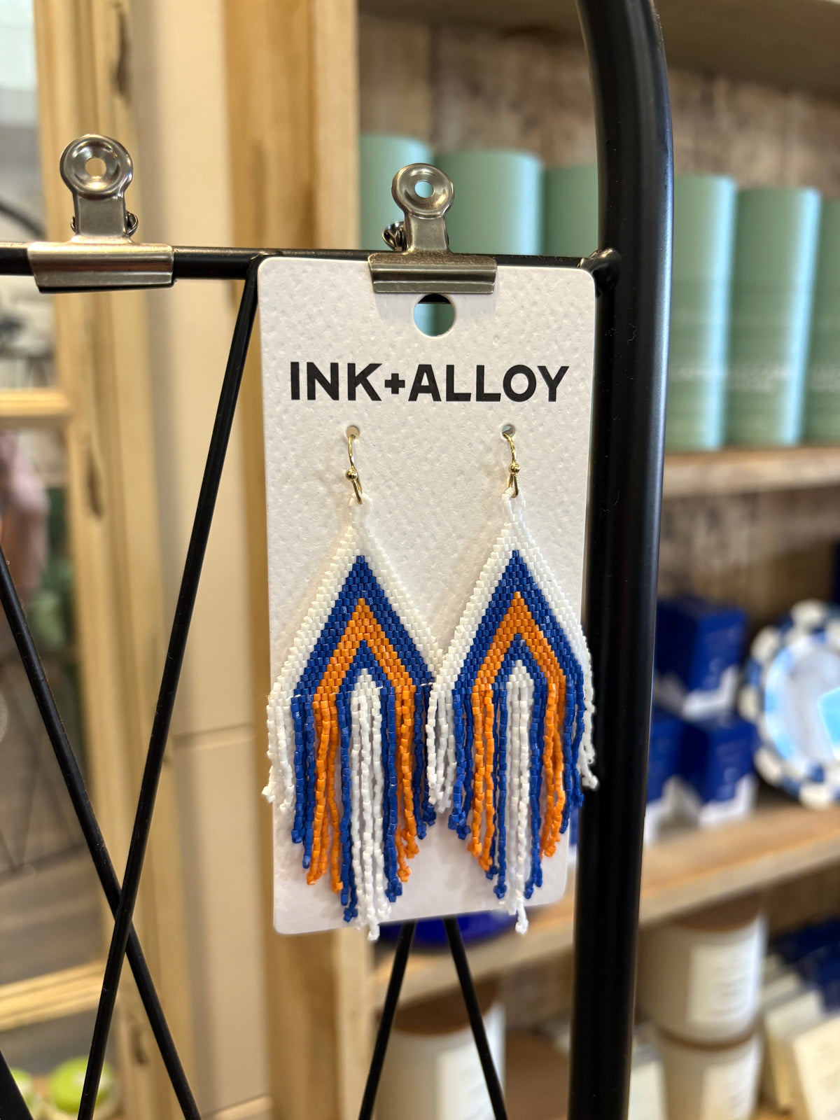 Ink & Alloy Fringe Earring