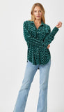 Velvet Button Down