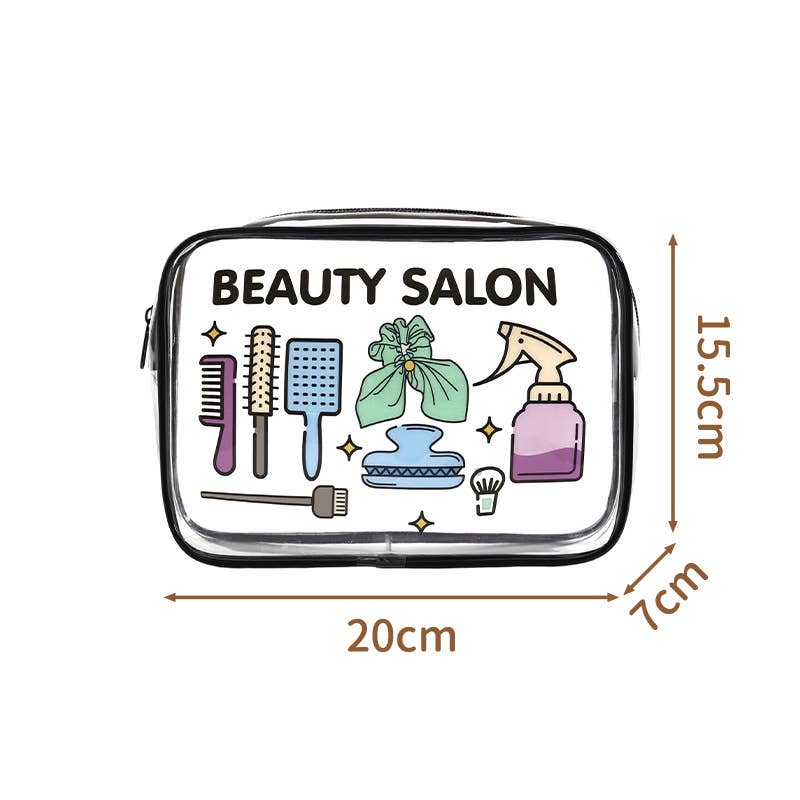 Clear Travel Cosmetic Organizer Bag