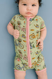 Bikes & Blooms Bamboo Short Romper