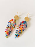 Rayne earring {multi}-18k-hypoallergenic