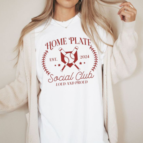 Home Plate Social Club Tee