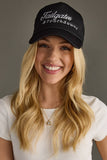 Black Tailgates & Touchdowns Trucker Hat