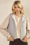 Cozy Comfort Fleece Full Zip Mock Neck Vest