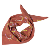 Luxury Cotton Voile Bandana – “Giddy Up” mantra