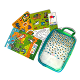 Let's Go!: Activity & Coloring Kit - Robo Dinos