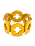Zenzii Resin Clover Bracelet