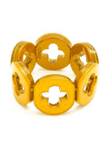 Resin Clover Bracelet