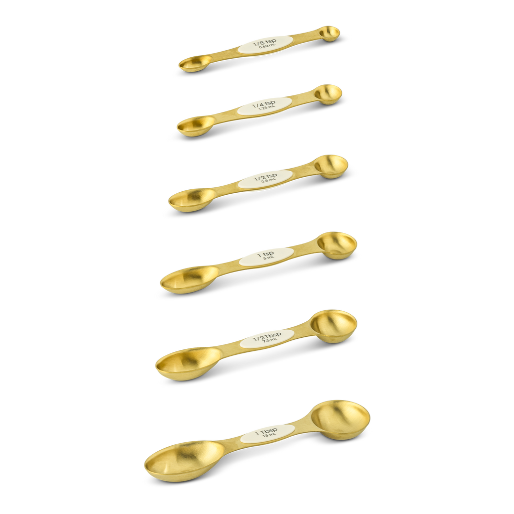 6pc Stackable Magnetic Measuring Spoons