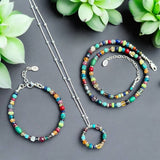 Gemstone Garden Bracelet 7”-8”